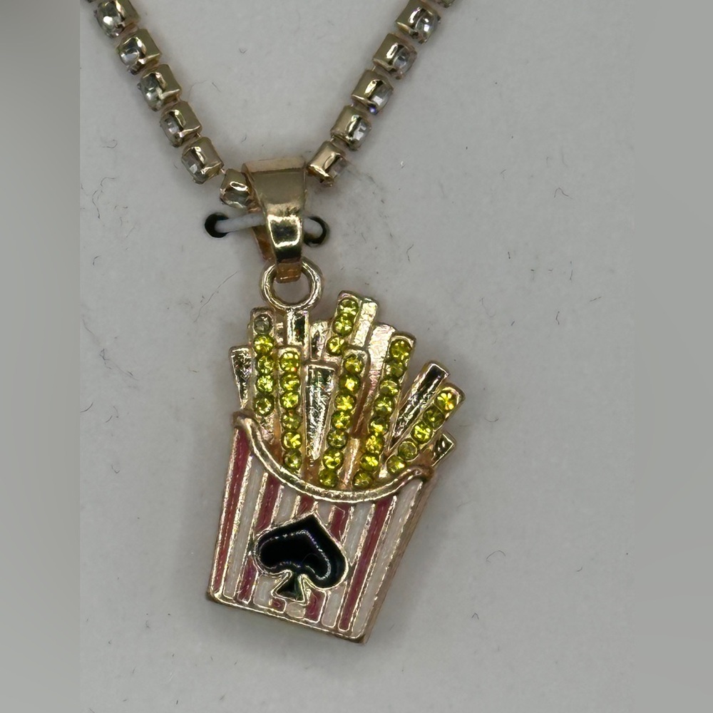 Kate Spade Gold and Silver French Fry Necklace